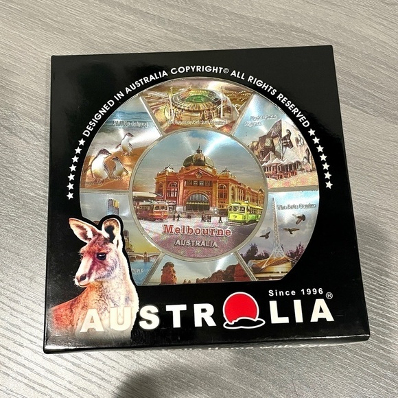 Australia Melbourne Decorative Plate - Picture 1 of 3